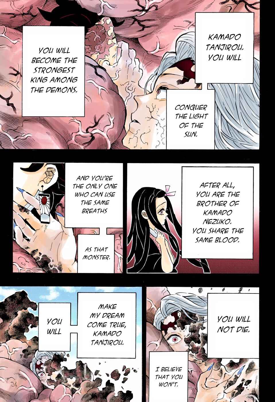 Page 5 Chapter 201 Demon Slayer: Kimetsu no Yaiba (Official Colored)