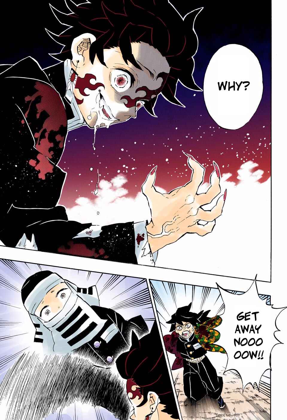 Page 9 Chapter 201 Demon Slayer: Kimetsu no Yaiba (Official Colored)