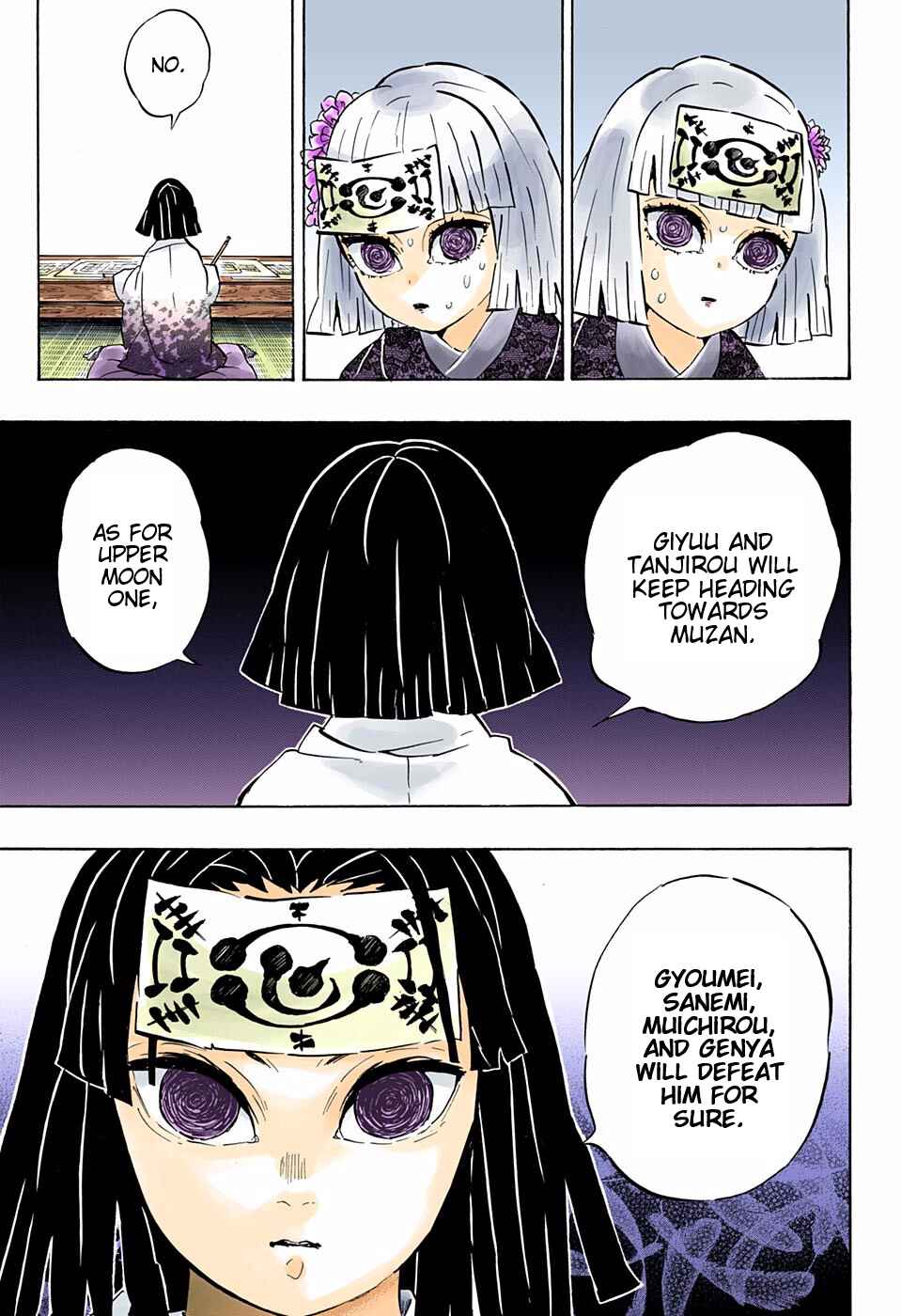 Page 5 Chapter 172 Demon Slayer: Kimetsu no Yaiba (Official Colored)