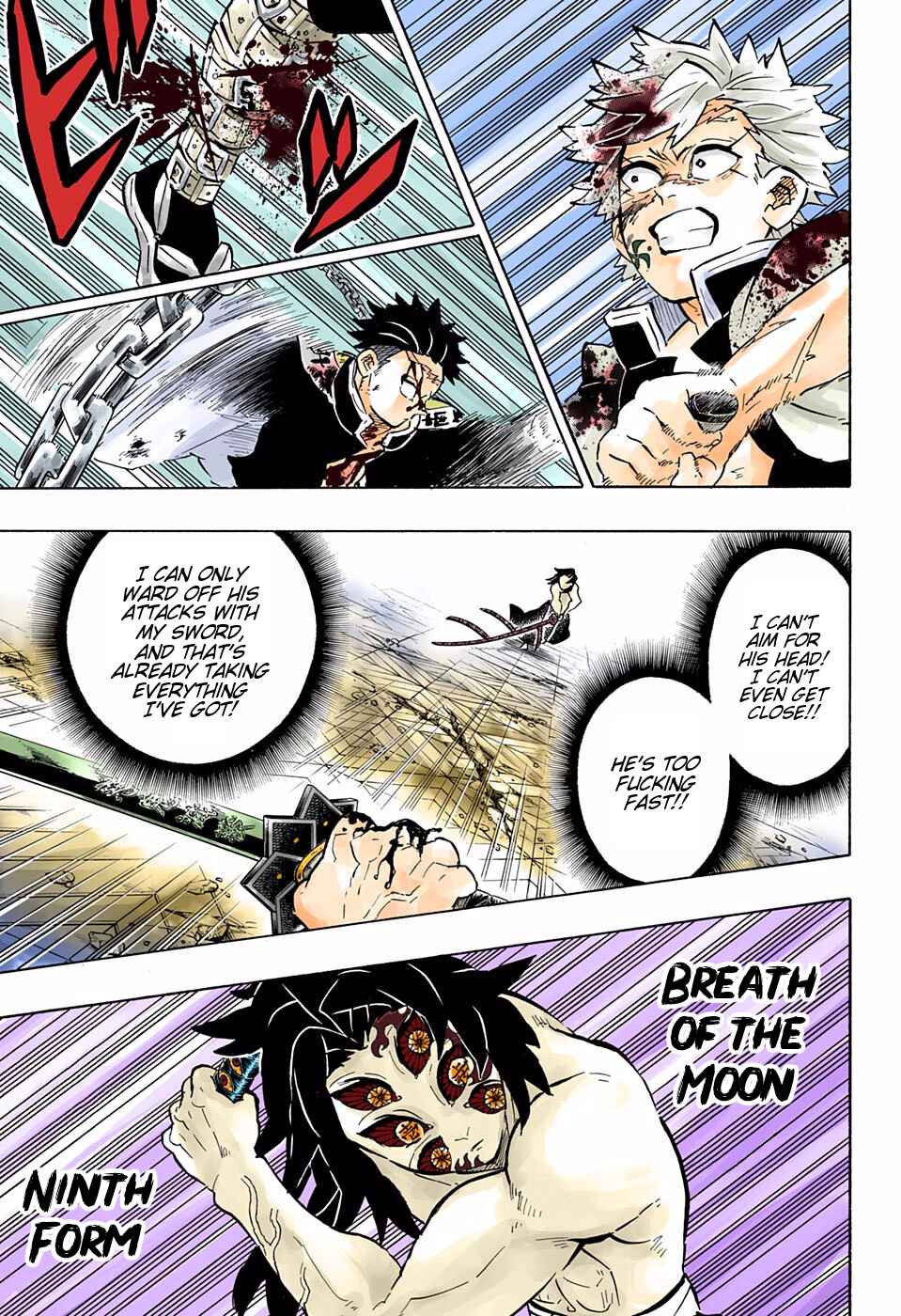 Page 9 Chapter 172 Demon Slayer: Kimetsu no Yaiba (Official Colored)