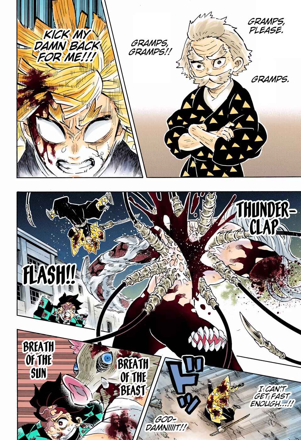 Page 10 Chapter 198 Demon Slayer: Kimetsu no Yaiba (Official Colored)