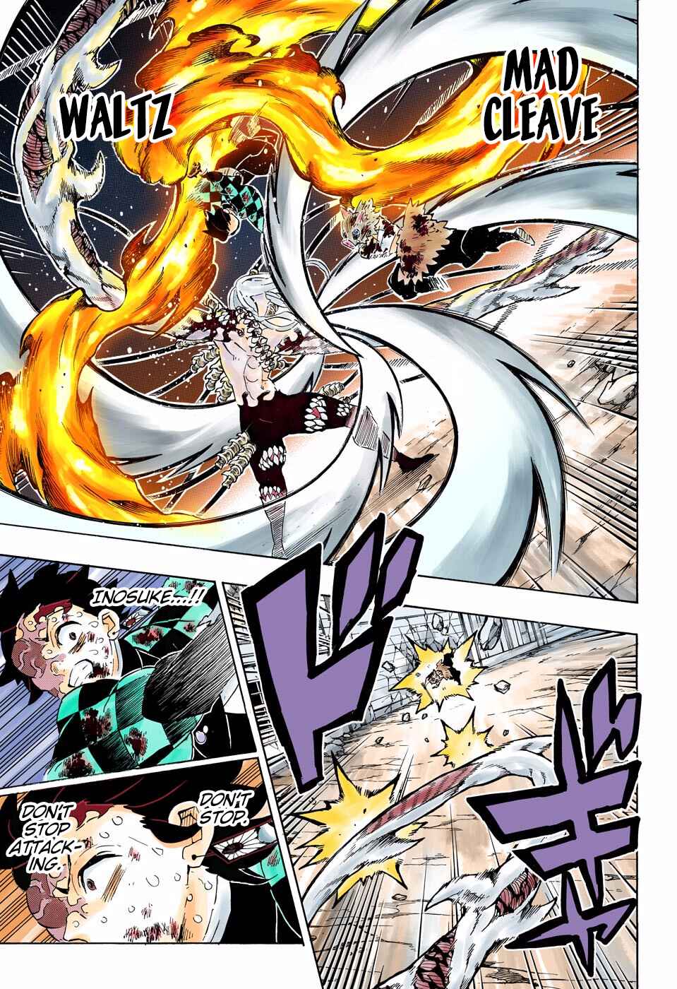 Page 11 Chapter 198 Demon Slayer: Kimetsu no Yaiba (Official Colored)