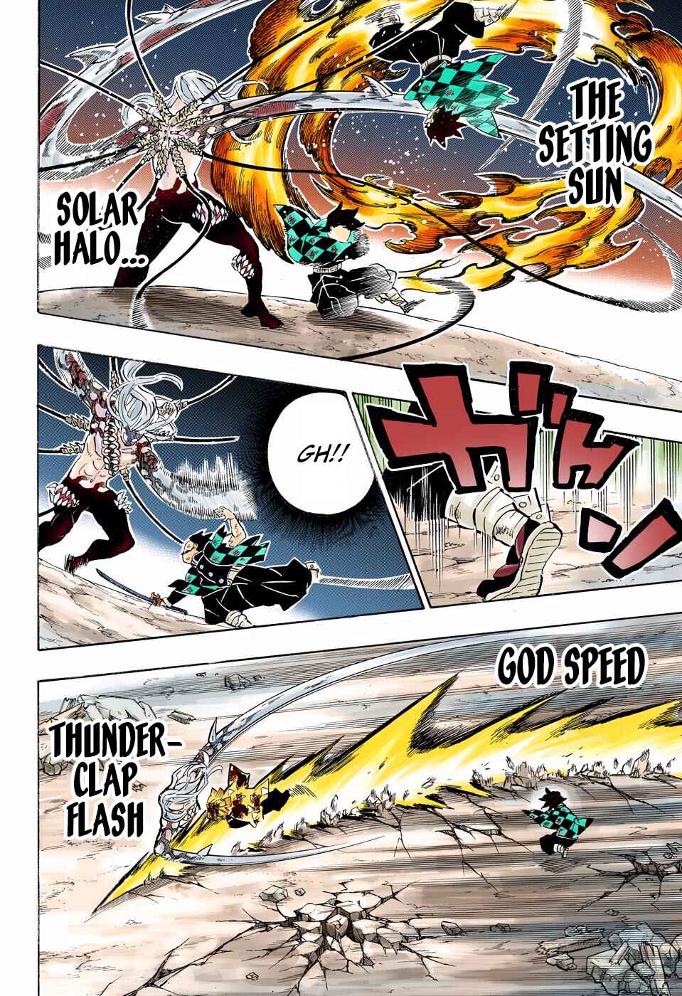 Page 12 Chapter 198 Demon Slayer: Kimetsu no Yaiba (Official Colored)