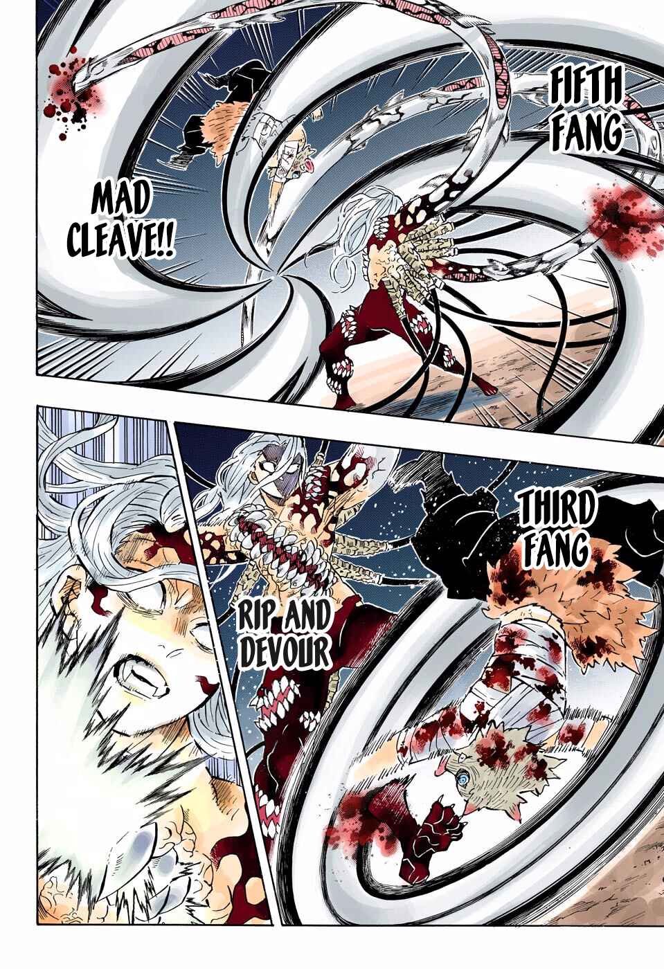 Page 4 Chapter 198 Demon Slayer: Kimetsu no Yaiba (Official Colored)