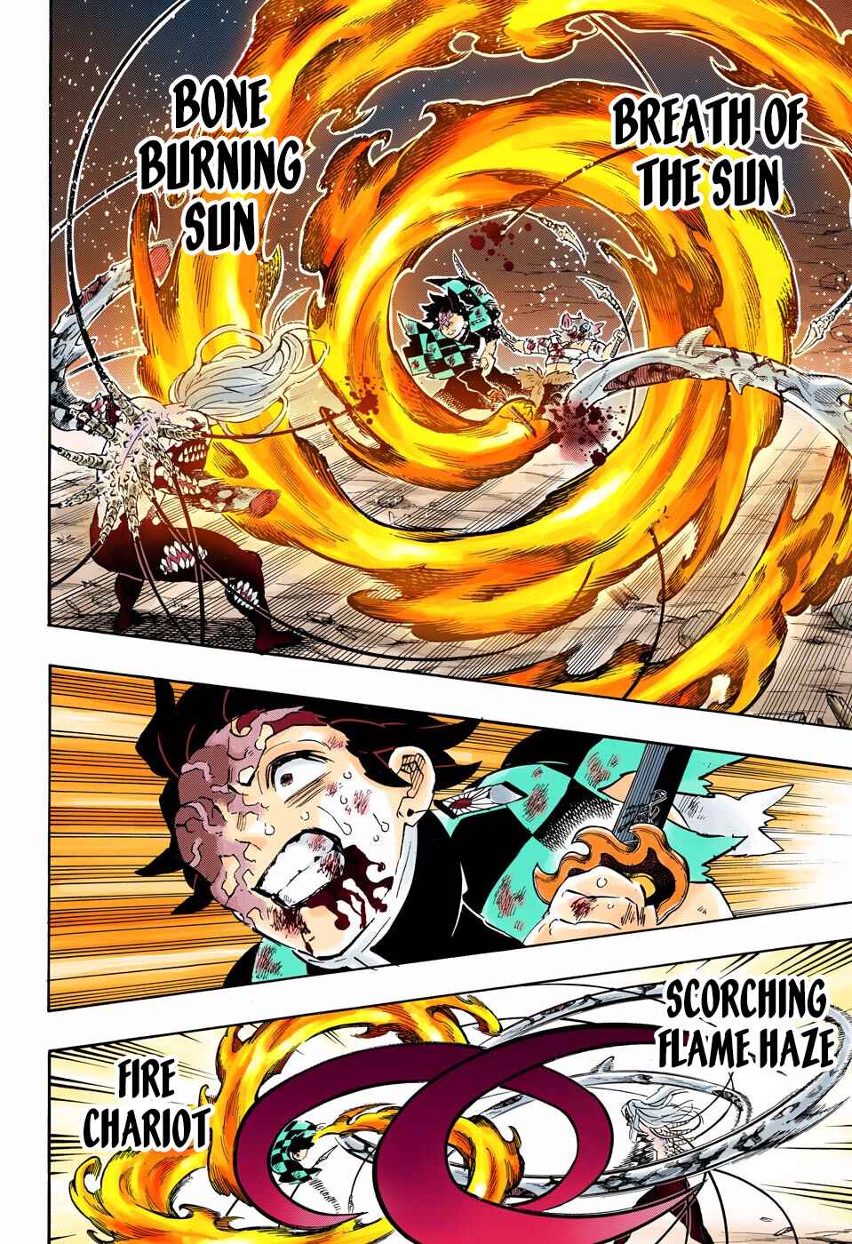 Page 6 Chapter 198 Demon Slayer: Kimetsu no Yaiba (Official Colored)