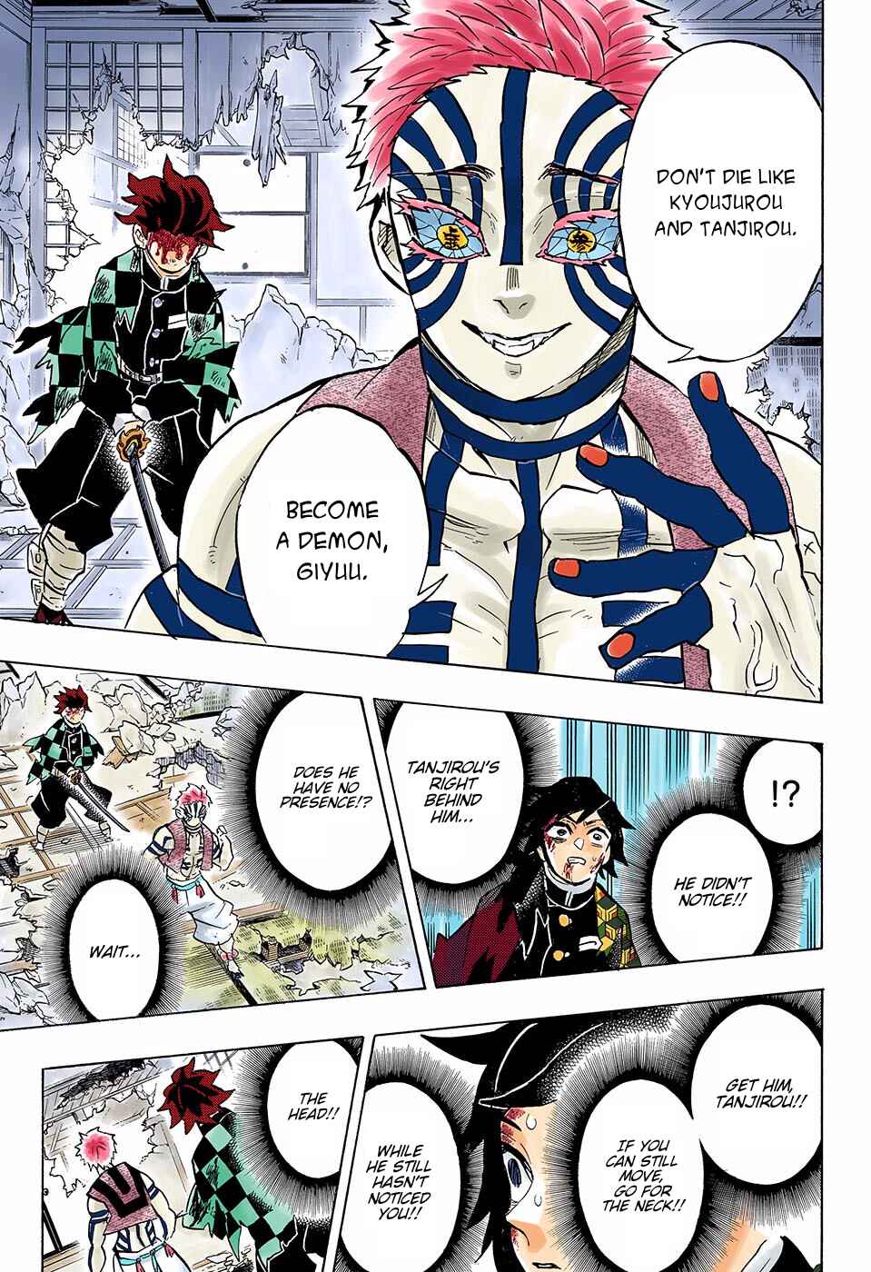 Page 16 Chapter 152 Demon Slayer: Kimetsu no Yaiba (Official Colored)