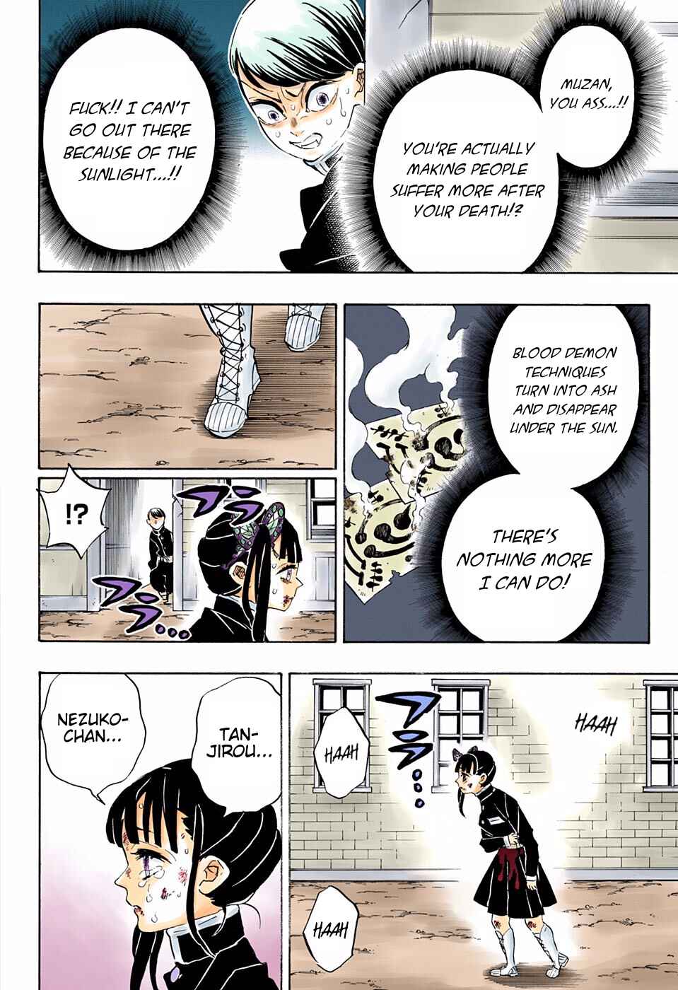 Page 14 Chapter 202 Demon Slayer: Kimetsu no Yaiba (Official Colored)