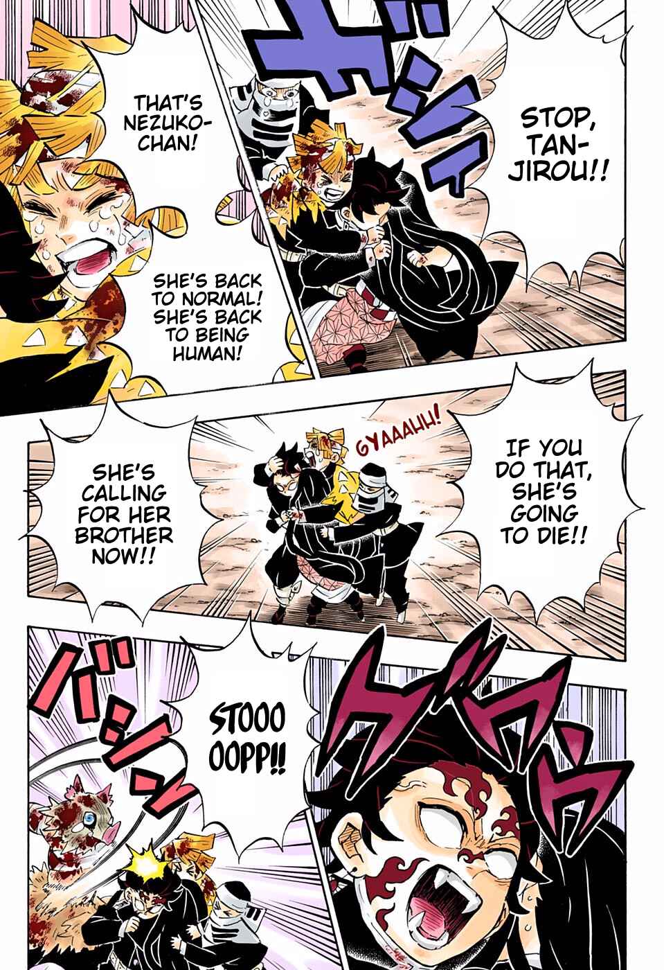 Page 5 Chapter 202 Demon Slayer: Kimetsu no Yaiba (Official Colored)