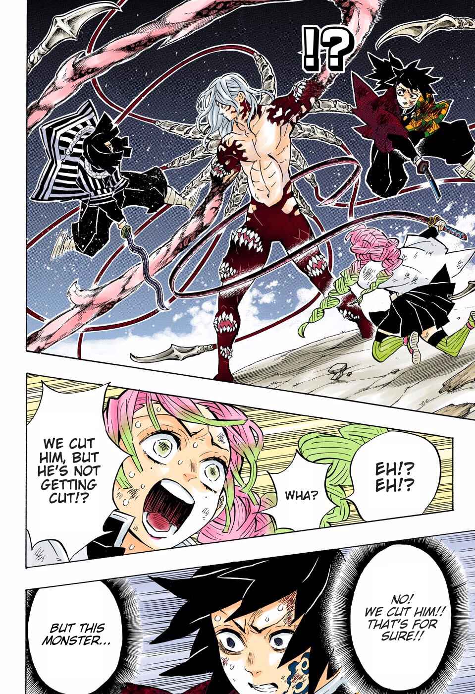Page 10 Chapter 184 Demon Slayer: Kimetsu no Yaiba (Official Colored)
