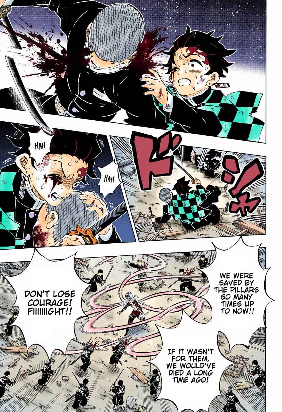 Page 14 Chapter 184 Demon Slayer: Kimetsu no Yaiba (Official Colored)