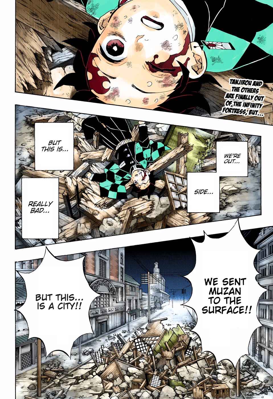 Page 2 Chapter 184 Demon Slayer: Kimetsu no Yaiba (Official Colored)