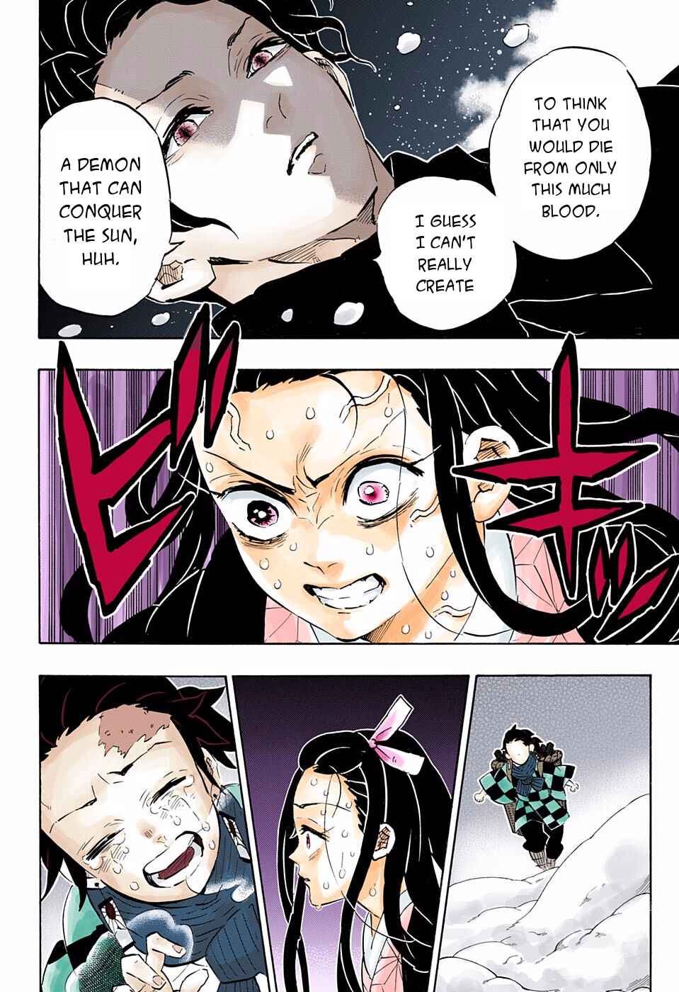 Page 4 Chapter 196 Demon Slayer: Kimetsu no Yaiba (Official Colored)