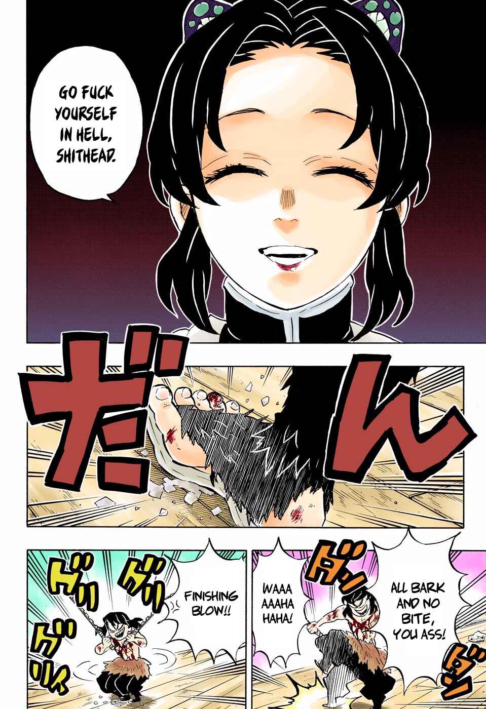 Page 10 Chapter 163 Demon Slayer: Kimetsu no Yaiba (Official Colored)