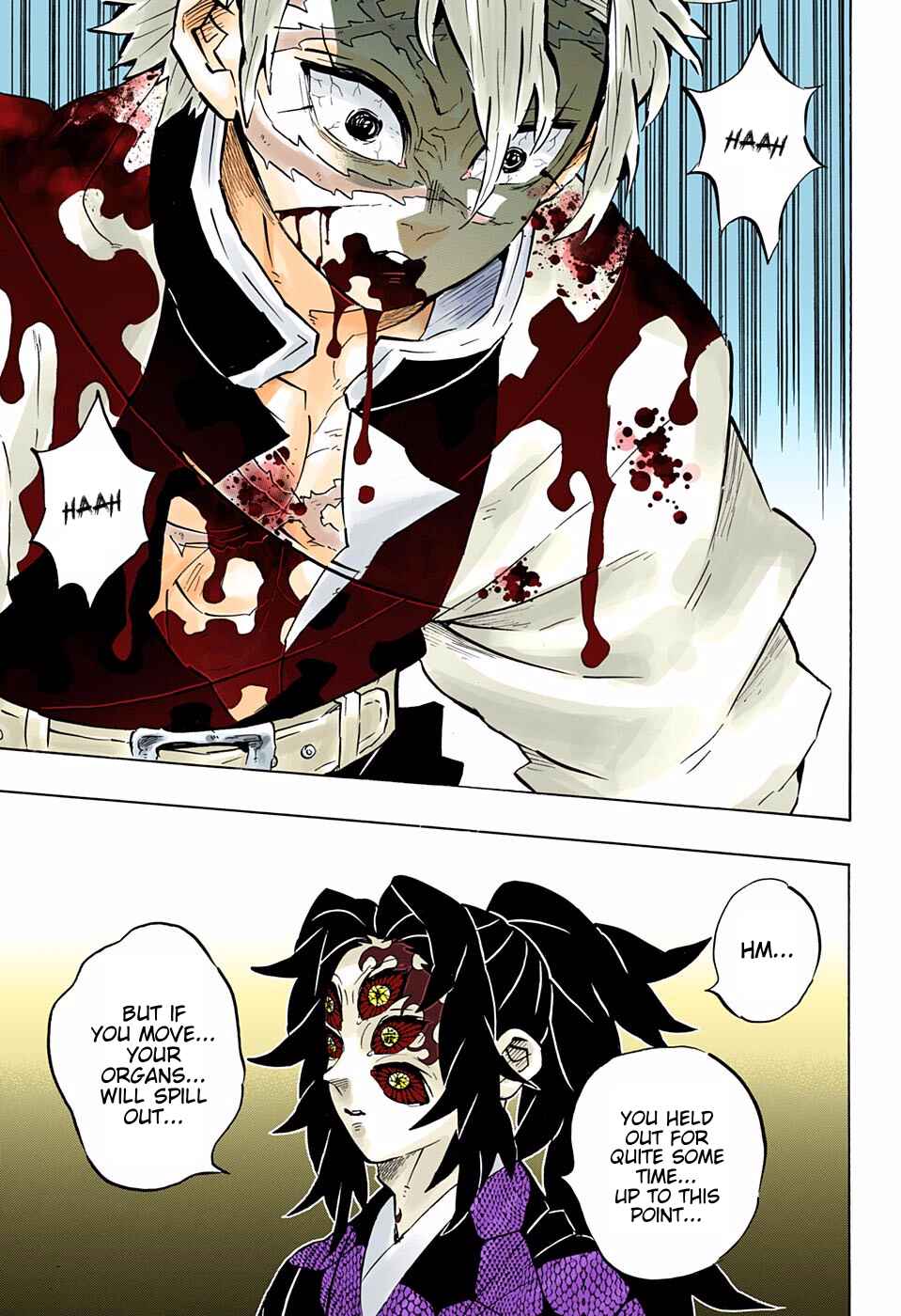 Page 16 Chapter 167 Demon Slayer: Kimetsu no Yaiba (Official Colored)