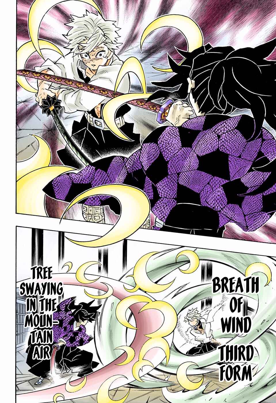 Page 4 Chapter 167 Demon Slayer: Kimetsu no Yaiba (Official Colored)