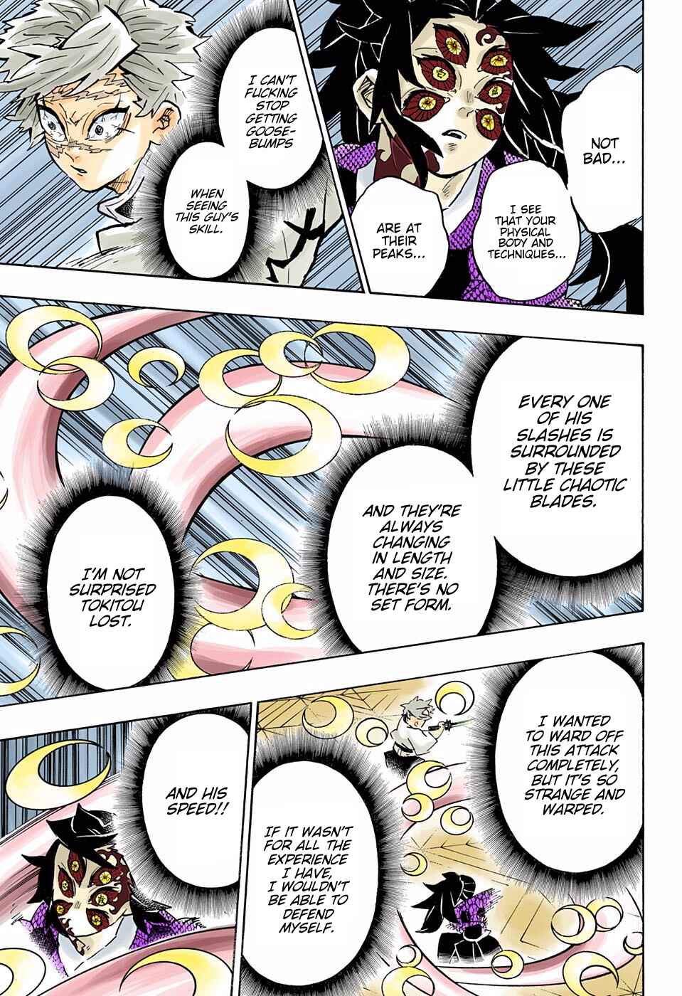 Page 5 Chapter 167 Demon Slayer: Kimetsu no Yaiba (Official Colored)