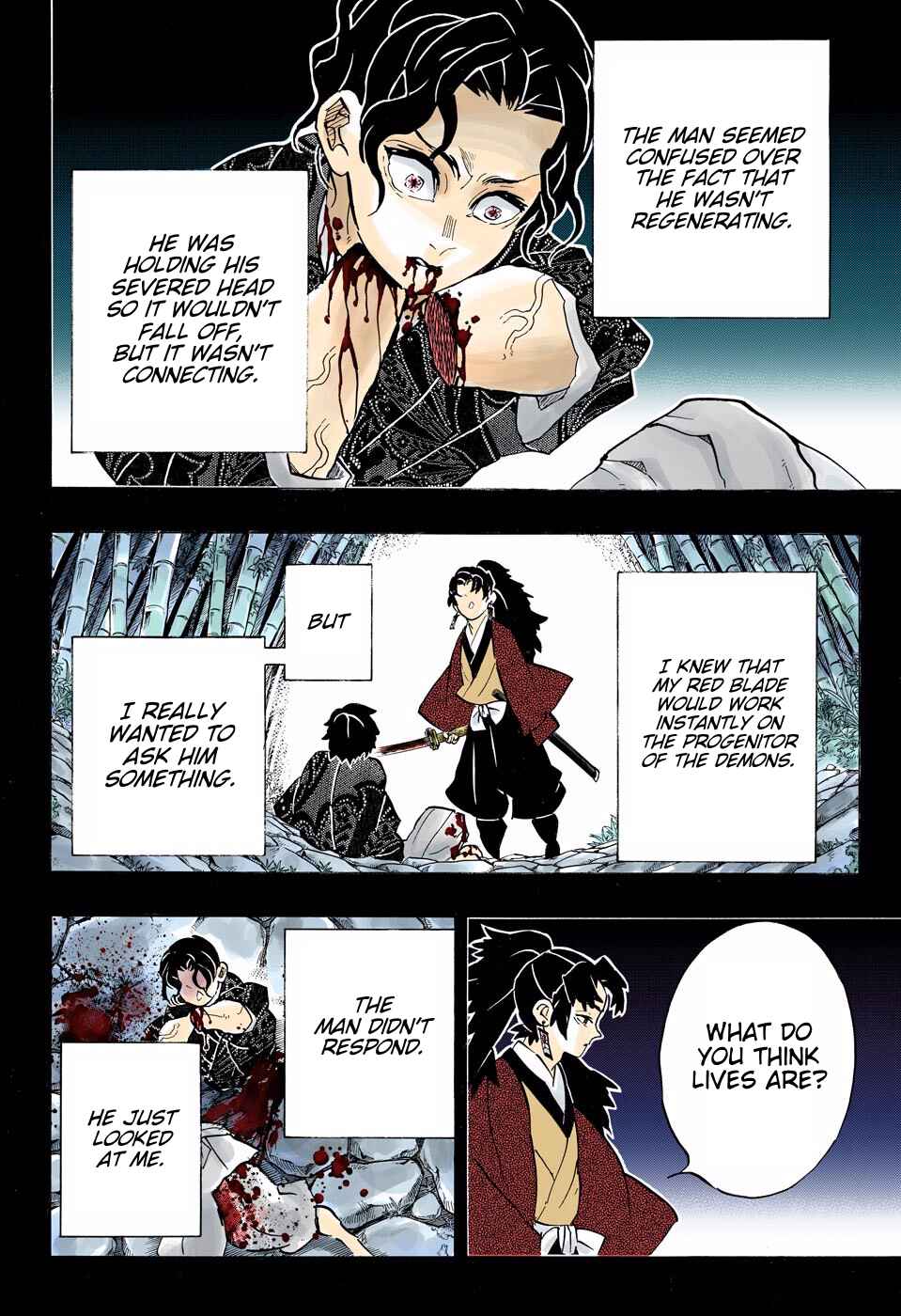 Page 5 Chapter 187 Demon Slayer: Kimetsu no Yaiba (Official Colored)