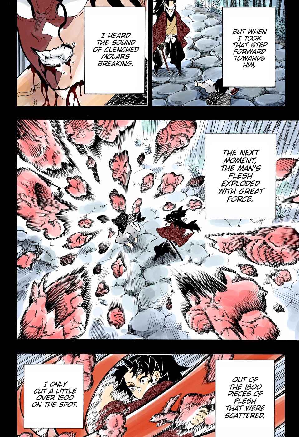 Page 7 Chapter 187 Demon Slayer: Kimetsu no Yaiba (Official Colored)