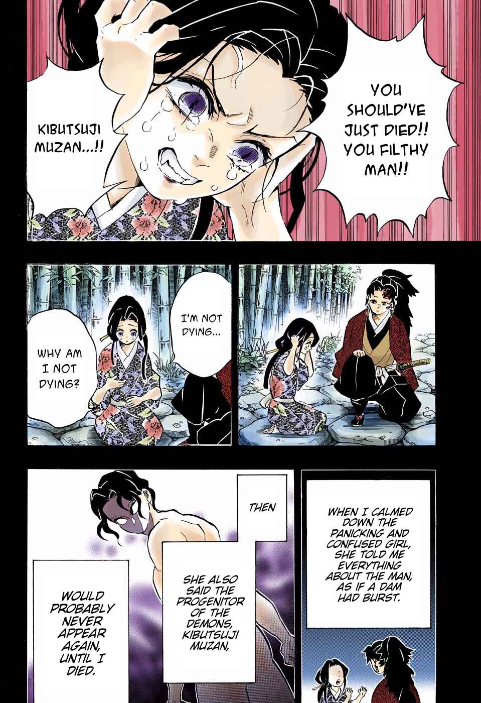 Page 9 Chapter 187 Demon Slayer: Kimetsu no Yaiba (Official Colored)