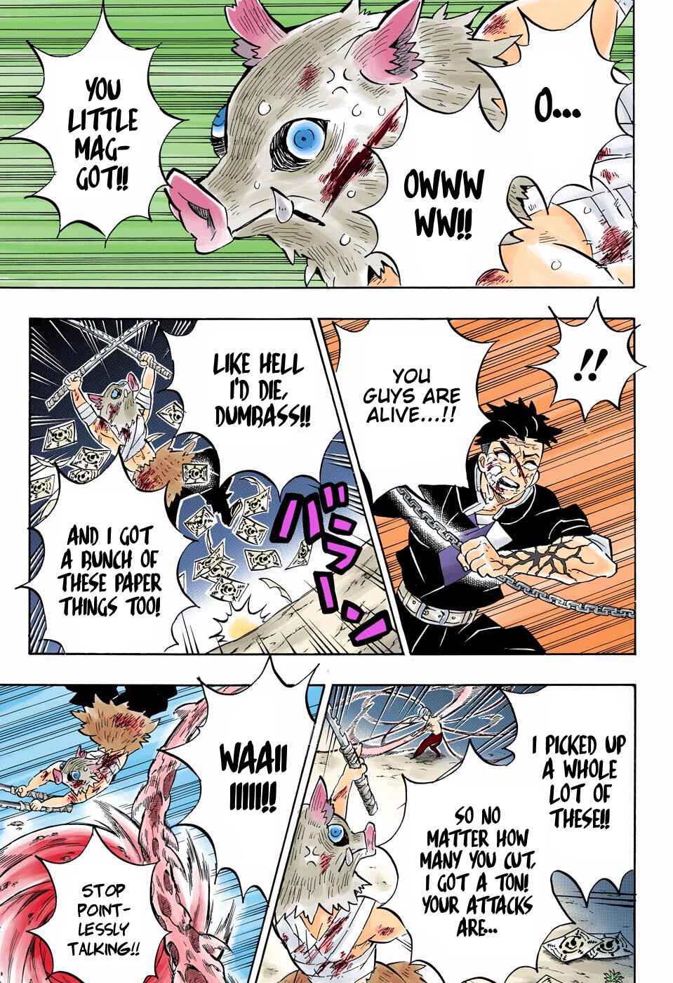 Page 11 Chapter 190 Demon Slayer: Kimetsu no Yaiba (Official Colored)