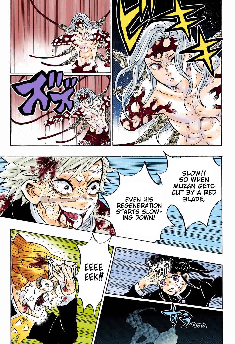 Page 13 Chapter 190 Demon Slayer: Kimetsu no Yaiba (Official Colored)