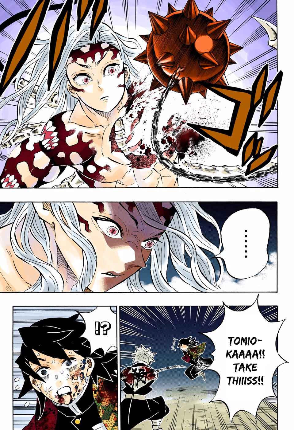 Page 17 Chapter 190 Demon Slayer: Kimetsu no Yaiba (Official Colored)