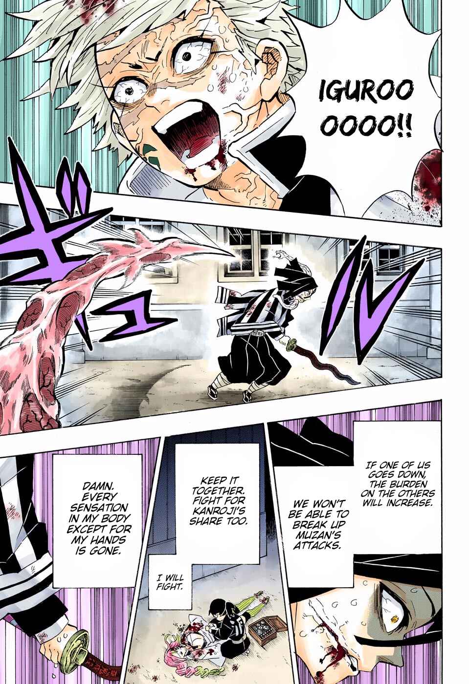 Page 3 Chapter 190 Demon Slayer: Kimetsu no Yaiba (Official Colored)