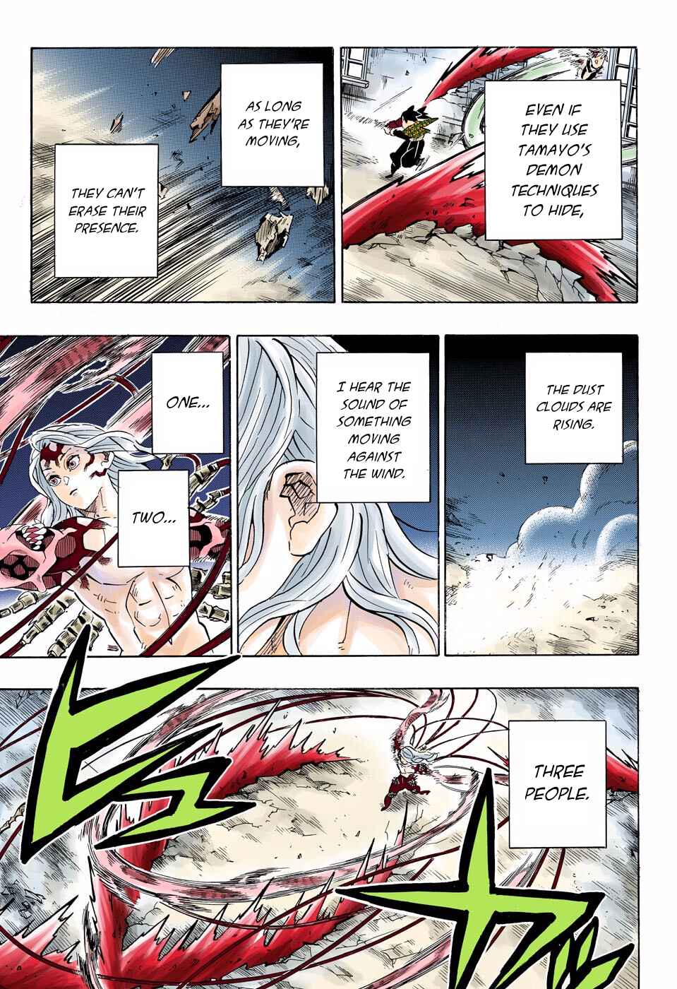 Page 9 Chapter 190 Demon Slayer: Kimetsu no Yaiba (Official Colored)