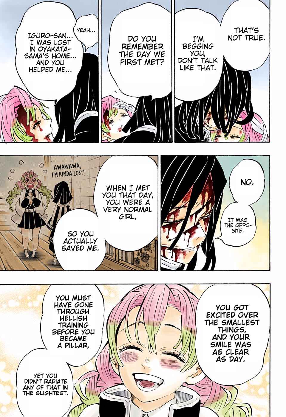 Page 13 Chapter 200 Demon Slayer: Kimetsu no Yaiba (Official Colored)