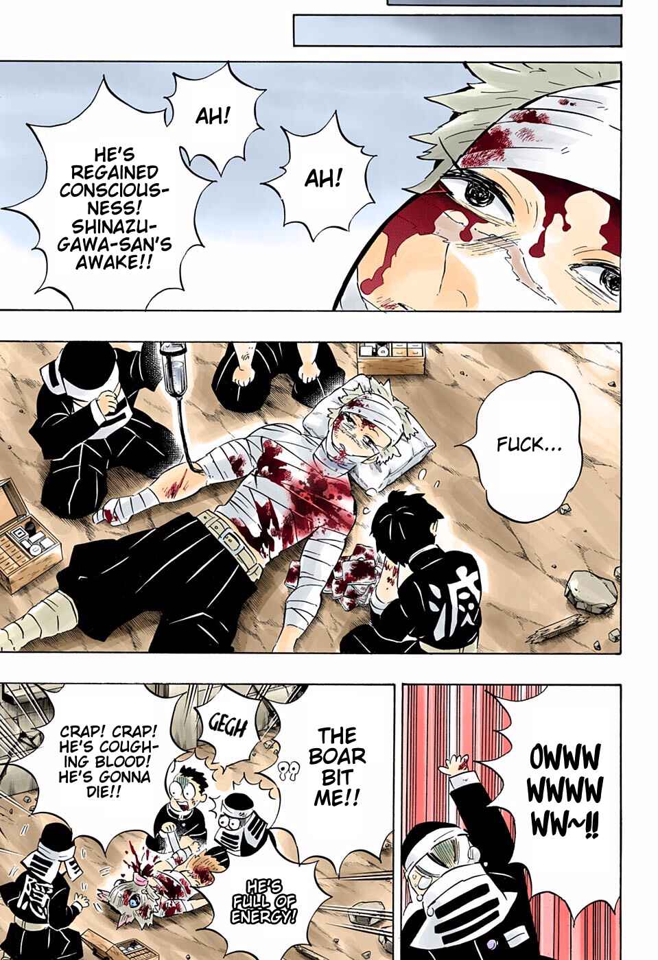 Page 19 Chapter 200 Demon Slayer: Kimetsu no Yaiba (Official Colored)