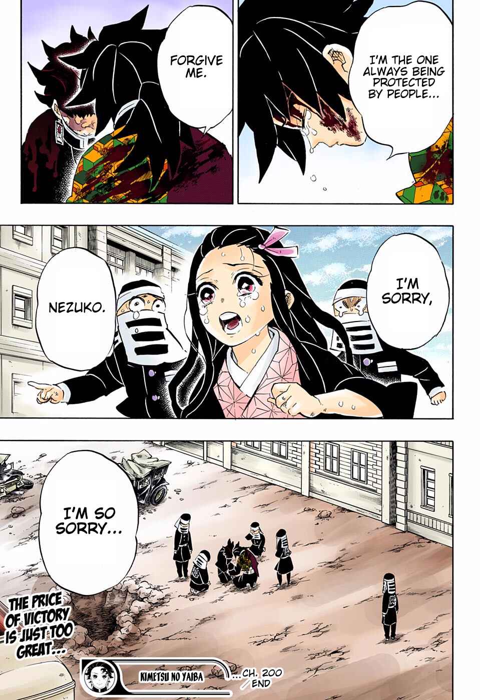 Page 23 Chapter 200 Demon Slayer: Kimetsu no Yaiba (Official Colored)