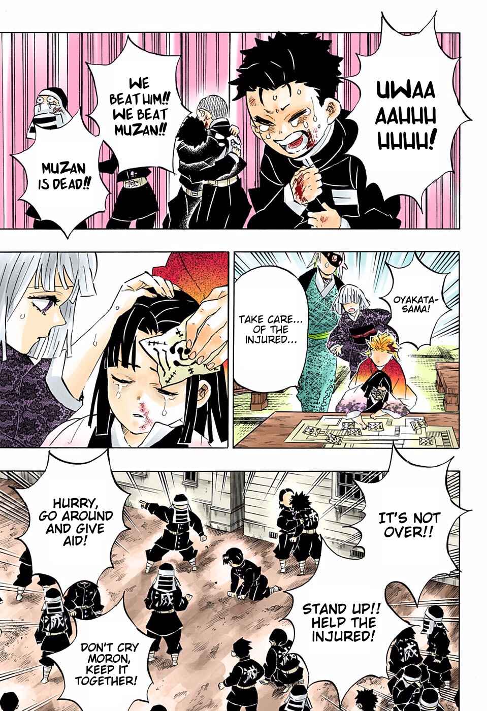 Page 7 Chapter 200 Demon Slayer: Kimetsu no Yaiba (Official Colored)