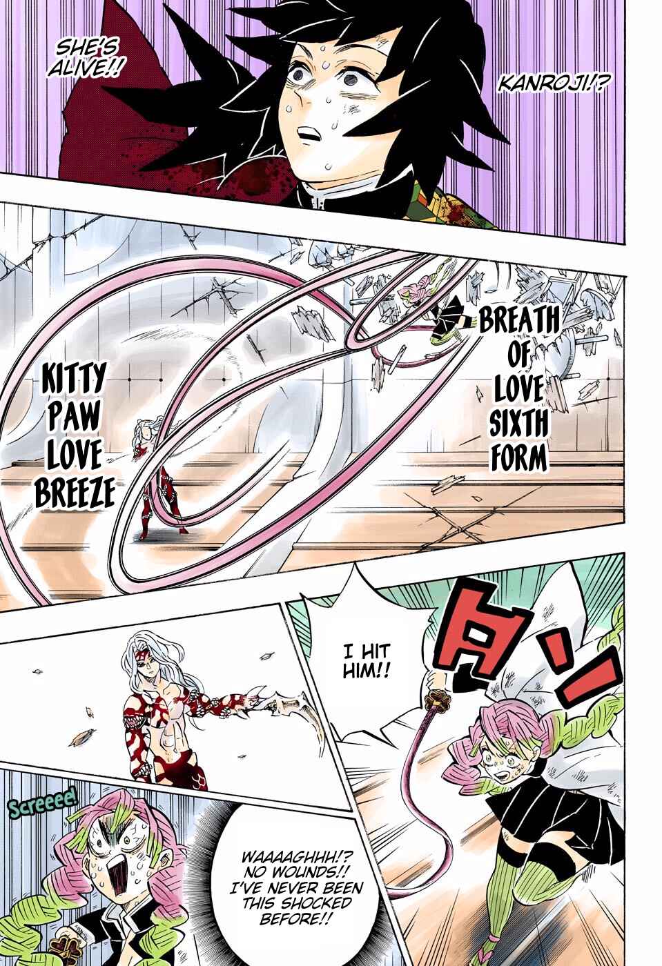 Page 20 Chapter 182 Demon Slayer: Kimetsu no Yaiba (Official Colored)