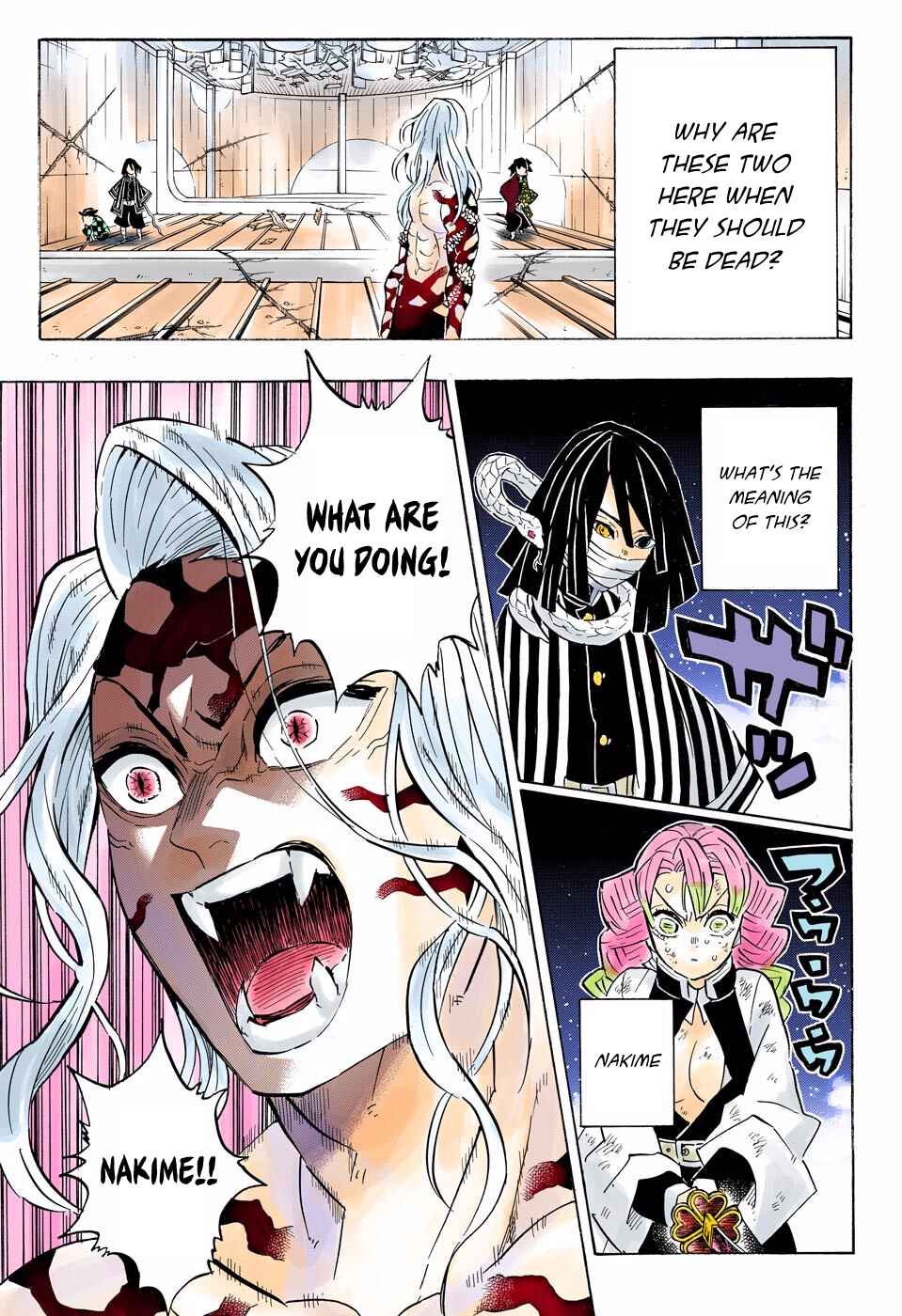 Page 22 Chapter 182 Demon Slayer: Kimetsu no Yaiba (Official Colored)