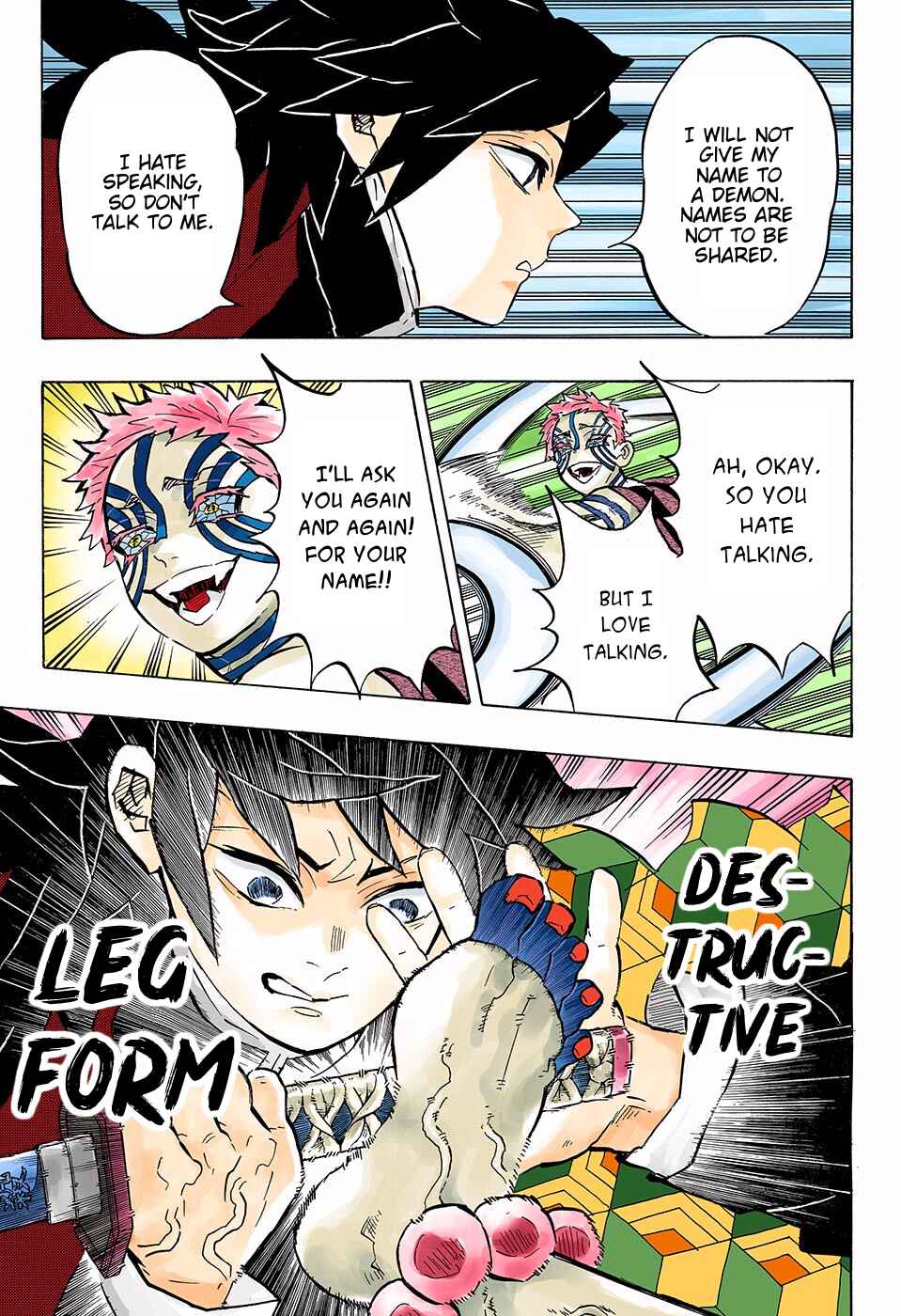 Page 11 Chapter 148 Demon Slayer: Kimetsu no Yaiba (Official Colored)