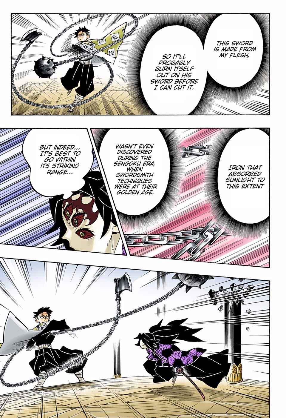 Page 11 Chapter 169 Demon Slayer: Kimetsu no Yaiba (Official Colored)