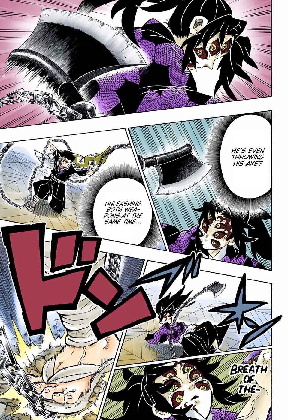 Page 7 Chapter 169 Demon Slayer: Kimetsu no Yaiba (Official Colored)