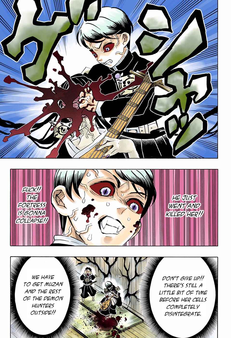 Page 13 Chapter 183 Demon Slayer: Kimetsu no Yaiba (Official Colored)