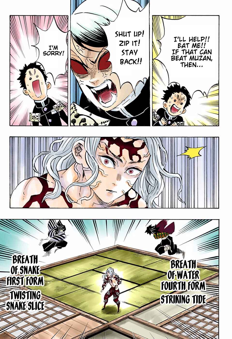 Page 9 Chapter 183 Demon Slayer: Kimetsu no Yaiba (Official Colored)