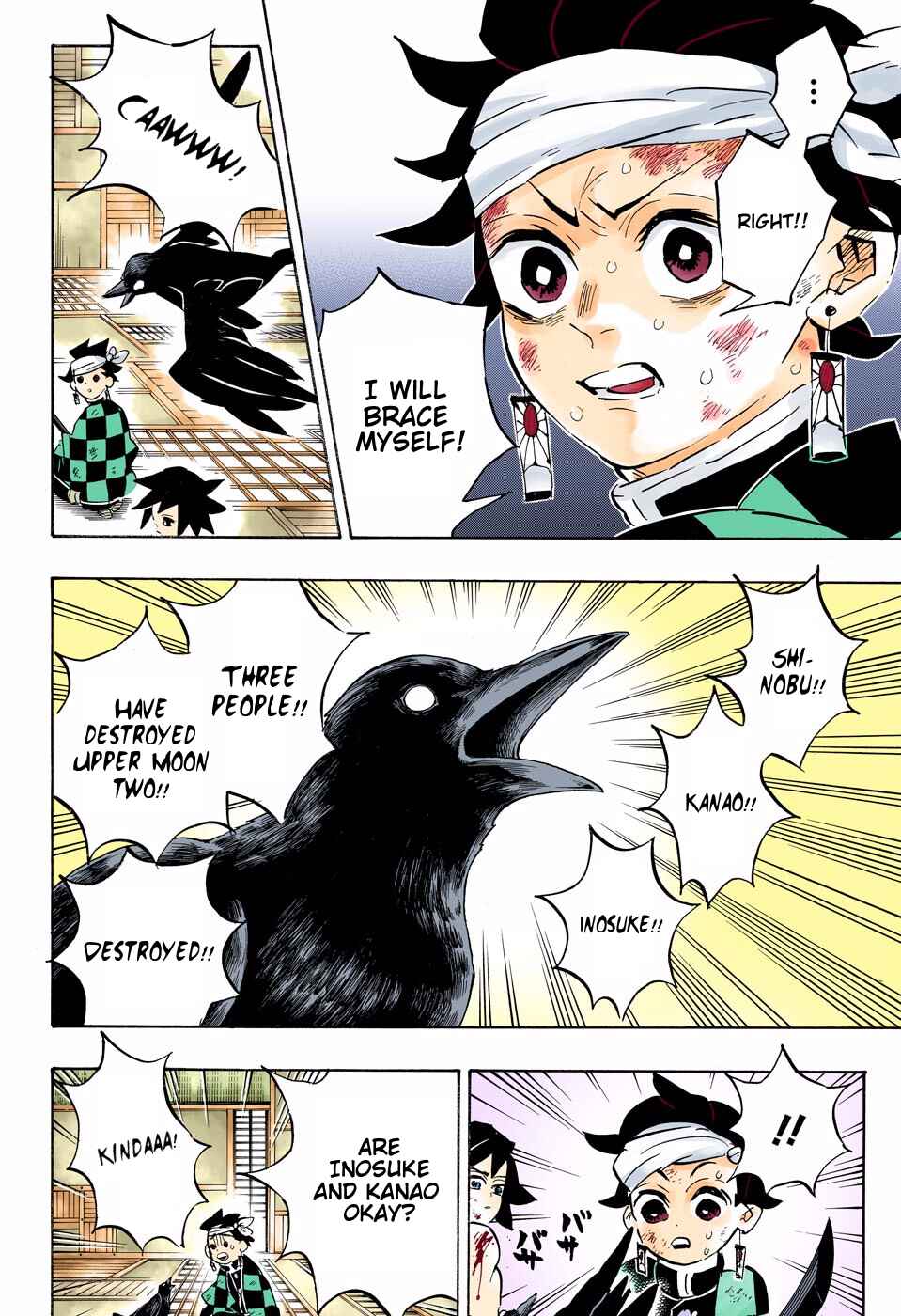 Page 4 Chapter 164 Demon Slayer: Kimetsu no Yaiba (Official Colored)