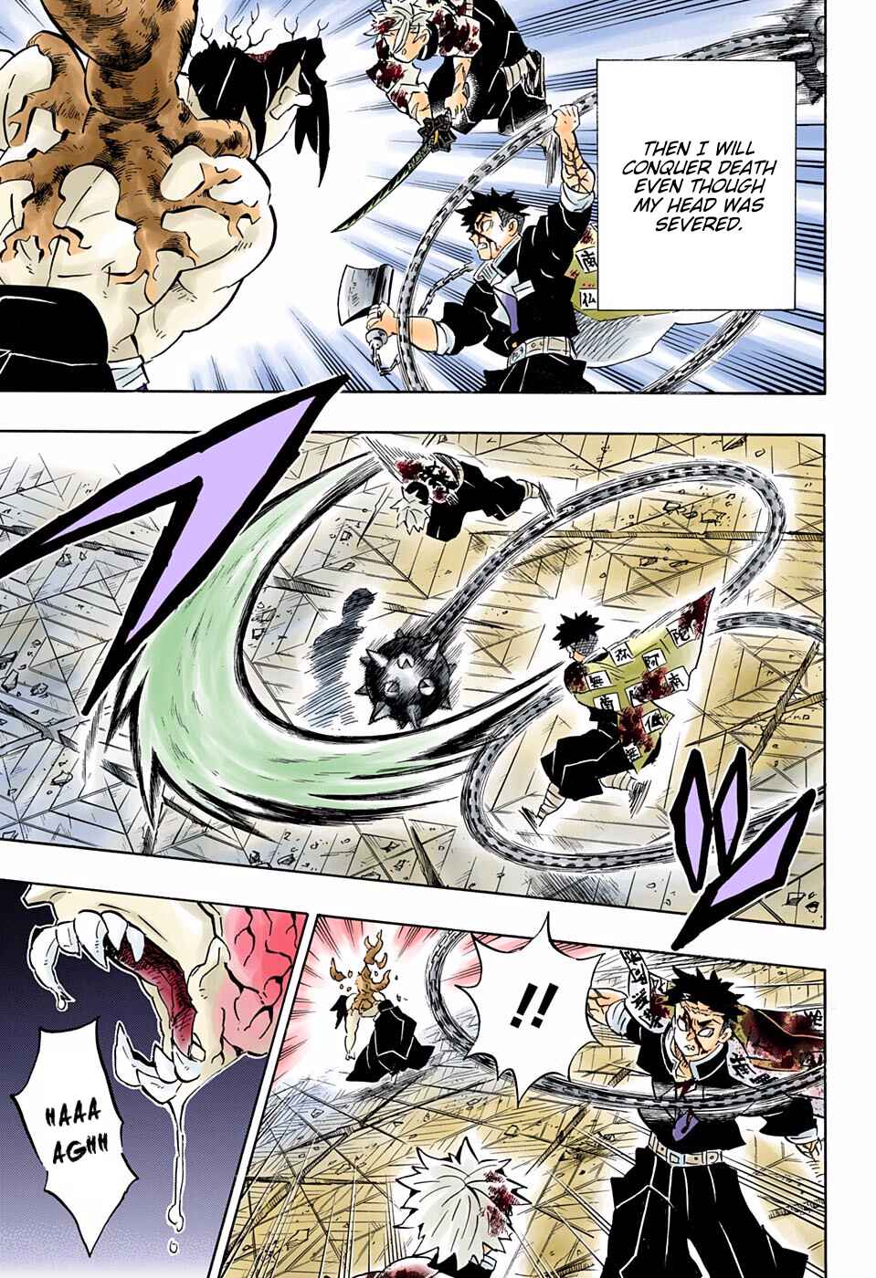 Page 9 Chapter 176 Demon Slayer: Kimetsu no Yaiba (Official Colored)