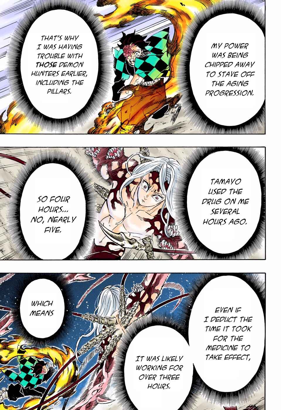 Page 19 Chapter 193 Demon Slayer: Kimetsu no Yaiba (Official Colored)