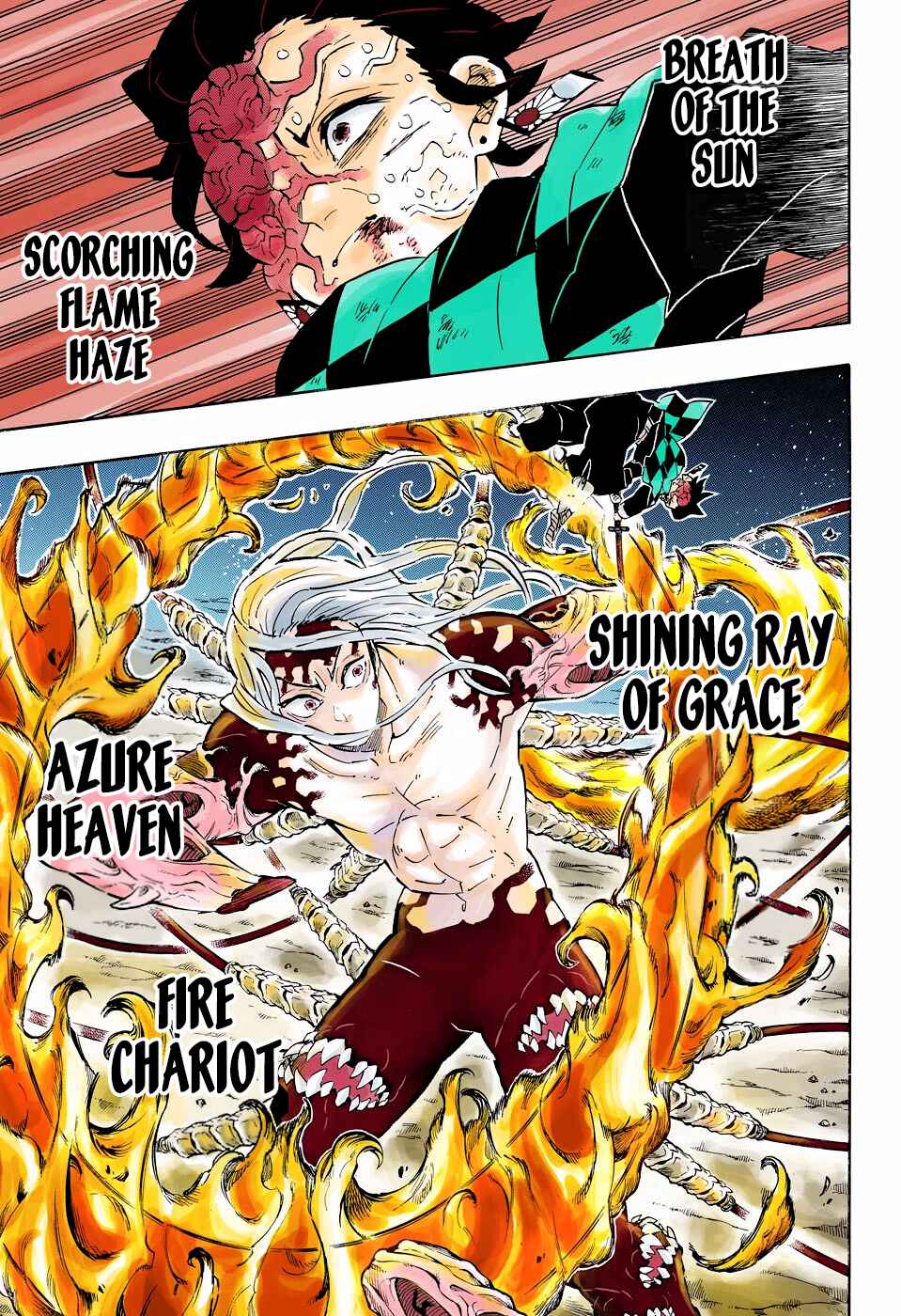 Page 21 Chapter 193 Demon Slayer: Kimetsu no Yaiba (Official Colored)