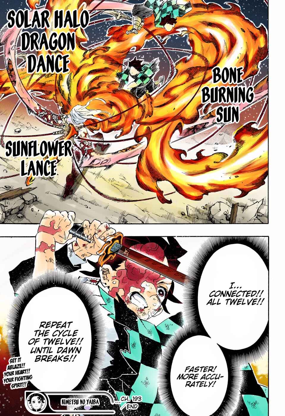 Page 23 Chapter 193 Demon Slayer: Kimetsu no Yaiba (Official Colored)
