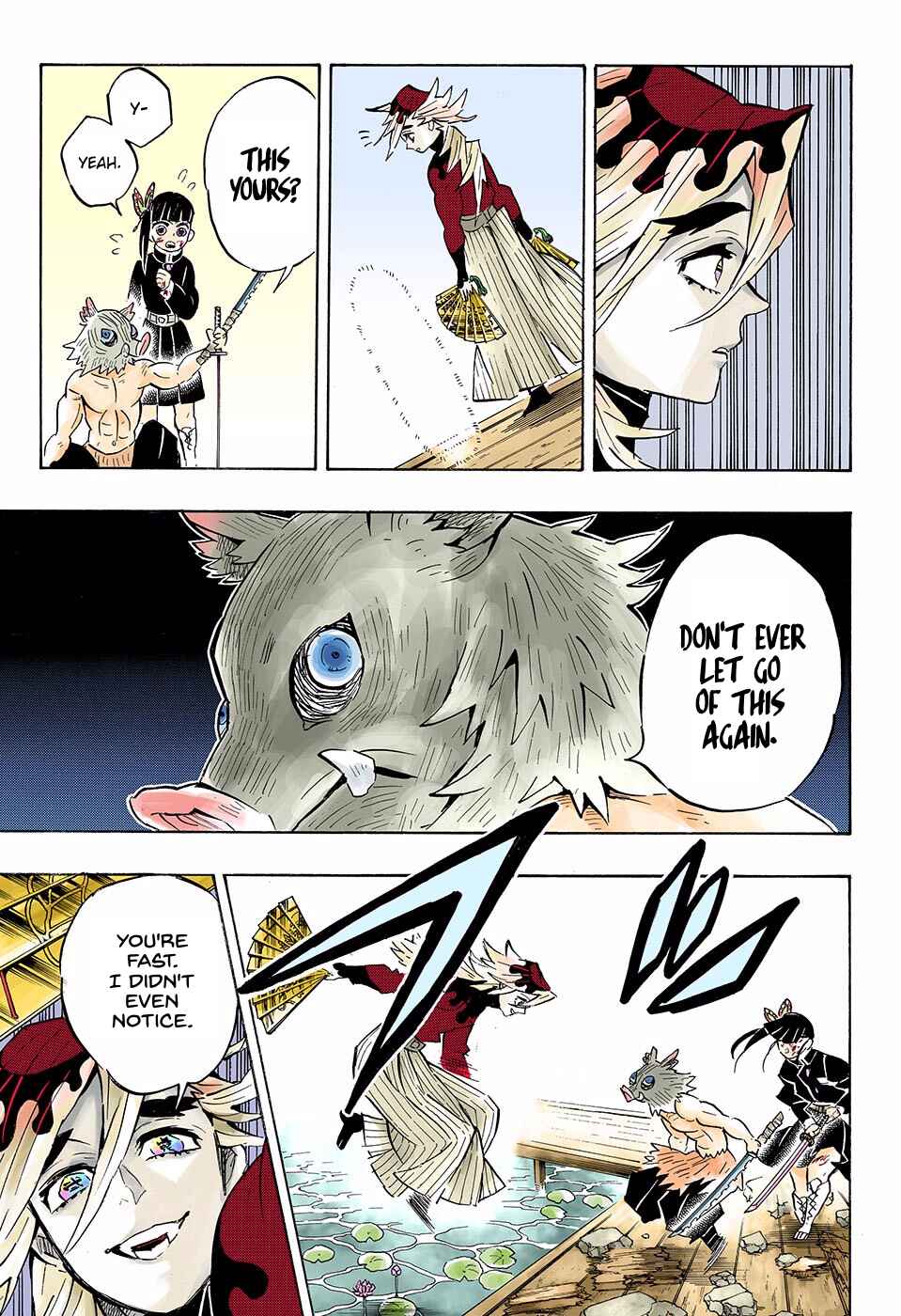 Page 11 Chapter 159 Demon Slayer: Kimetsu no Yaiba (Official Colored)