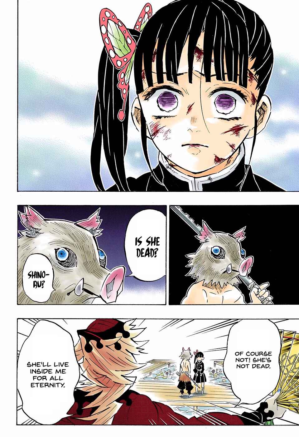 Page 4 Chapter 159 Demon Slayer: Kimetsu no Yaiba (Official Colored)