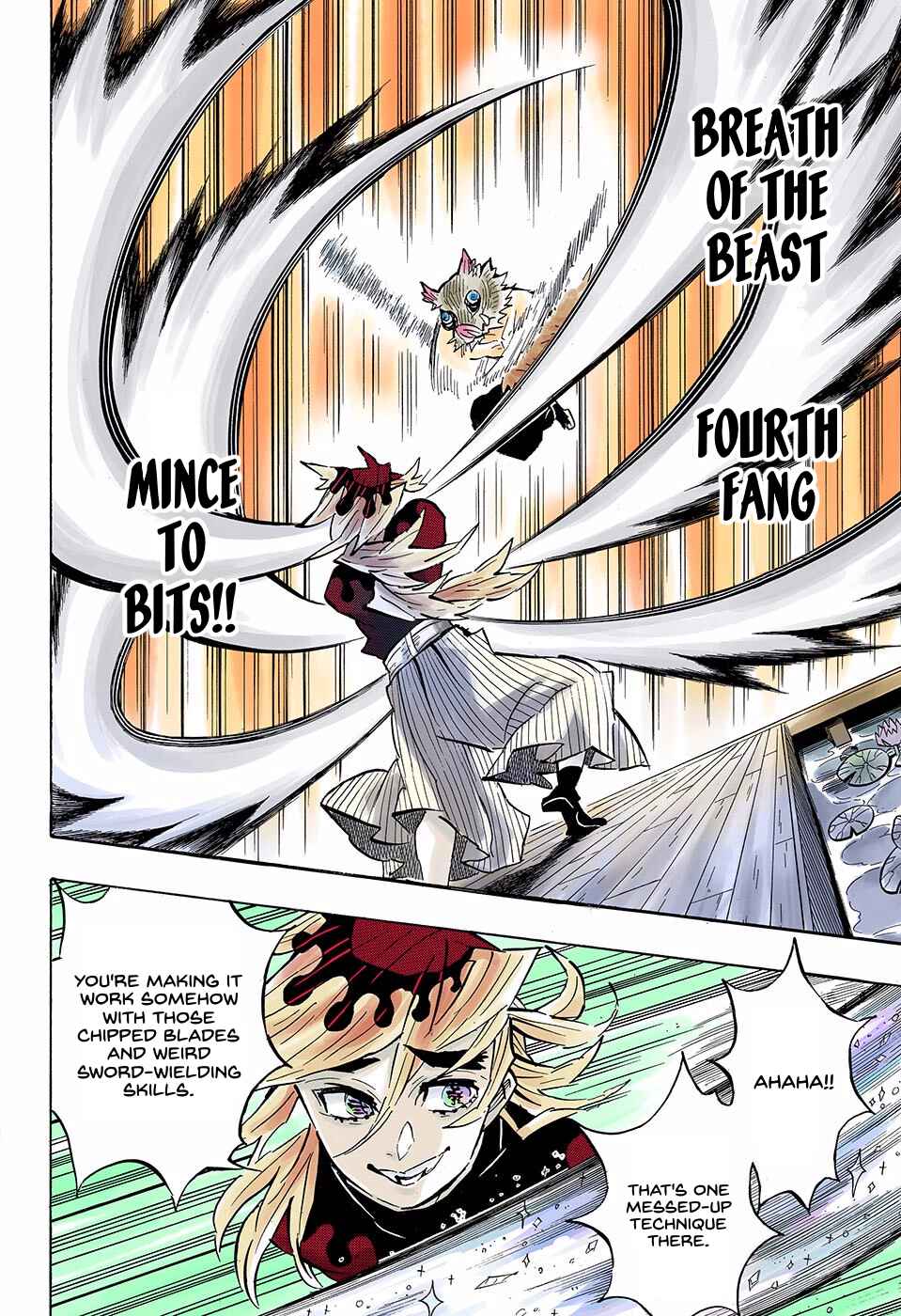 Page 8 Chapter 159 Demon Slayer: Kimetsu no Yaiba (Official Colored)