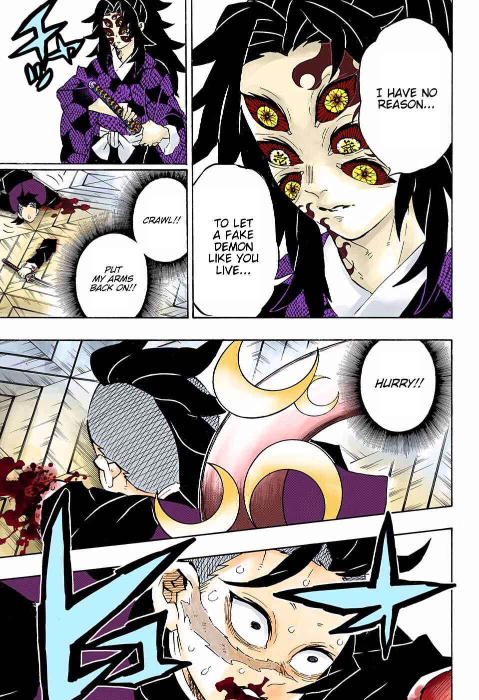 Page 9 Chapter 166 Demon Slayer: Kimetsu no Yaiba (Official Colored)