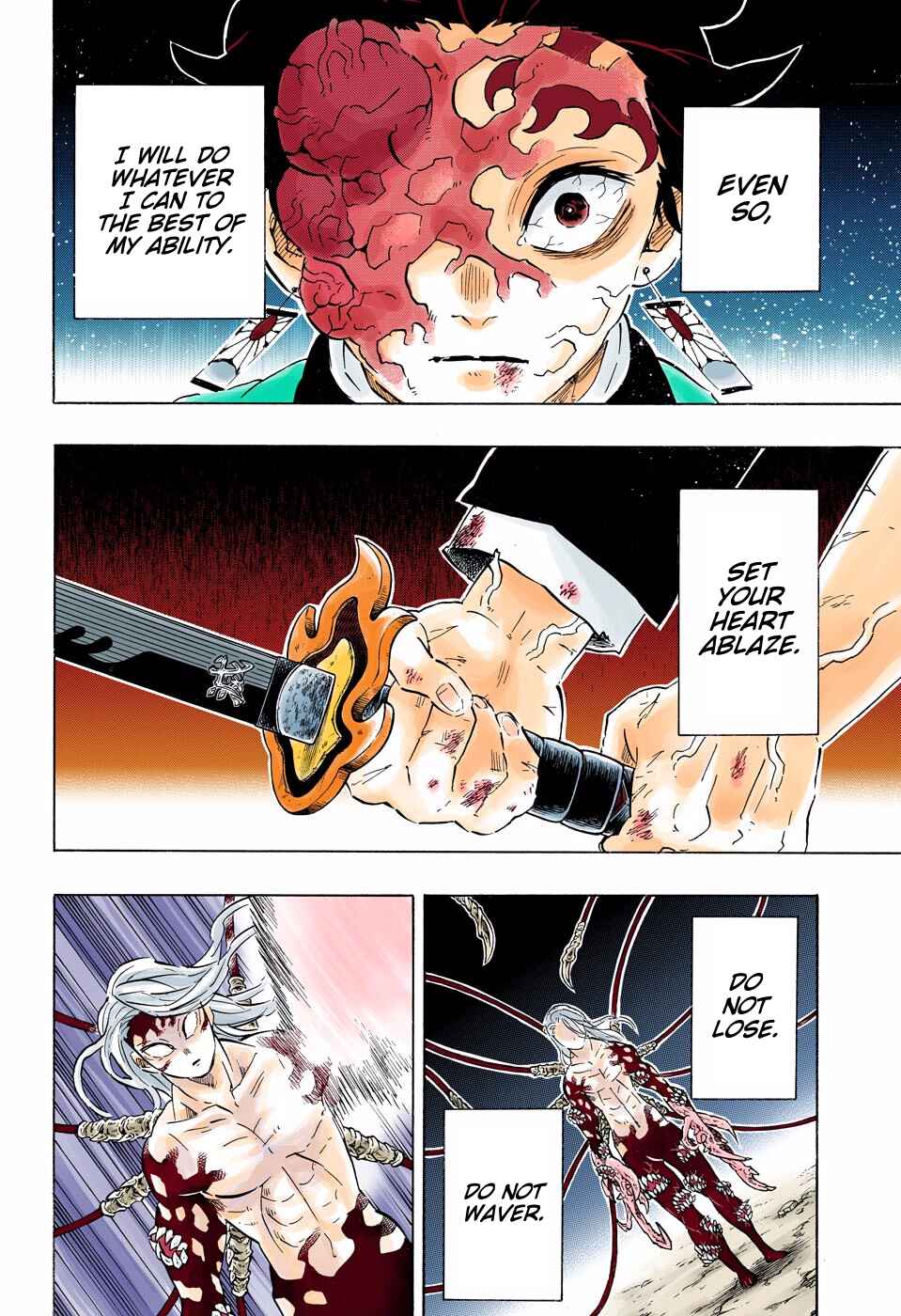 Page 12 Chapter 192 Demon Slayer: Kimetsu no Yaiba (Official Colored)