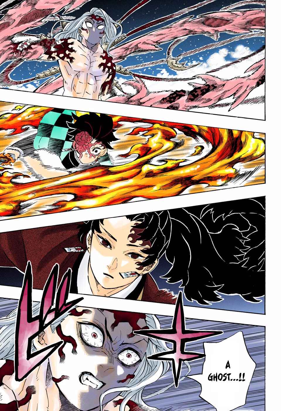 Page 15 Chapter 192 Demon Slayer: Kimetsu no Yaiba (Official Colored)